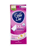 Σερβιέτες Everyday Εξτρά Μεγάλο Μέγεθος Extra Dry με Εκχύλισμα Χαμομηλιού 24Τμχ