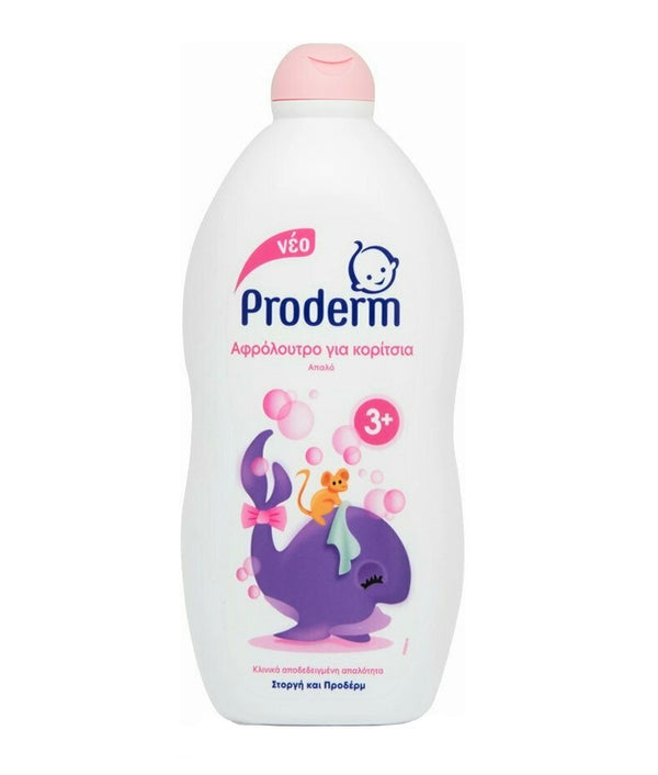 Proderm Απαλό Αφρόλουτρο για Κορίτσια 700ml