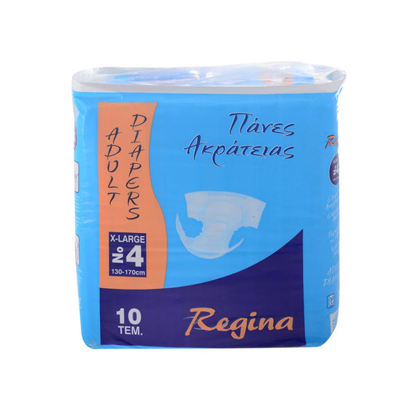 Πάνες Regina Μικρή Συσκευασία Εξτρά Μεγάλο Μέγεθος 10Τμχ