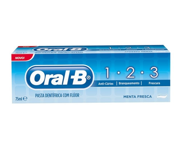 Οδοντόκρεμα Oral-B με Ενεργό Φθόριο και Άρωμα Μέντα 75ml