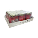 Κερί Διαρκείας Bolsius 3 ημερών με Καπάκι - Κόκκινο (Κιβώτιο-24τμχ)