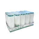 Φυτικό Κερί Διαρκείας Angela Bolsius 7 ημερών - Λευκό (Κιβώτιο-15τμχ)