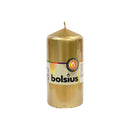 Κερί Κορμός Bolsius 120/58mm-Χρυσό (Τεμάχιο)