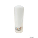 Κερί Κορμός Bolsius 300/98mm-Λευκός (Τεμάχιο)