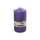 Κερί Κορμός Bolsius 150/78mm-Μωβ (Τεμάχιο)