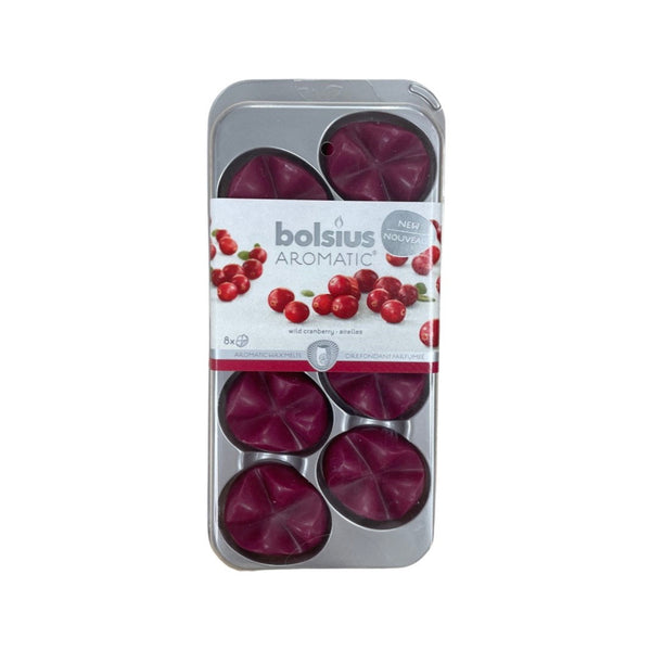 Waxmelts Aromatic Bolsius 8άδα - Wild Cranberry (Τεμάχιο)