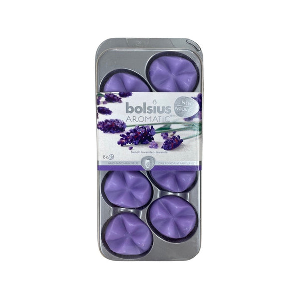 Waxmelts Aromatic Bolsius 8άδα - Lavender (Τεμάχιο)