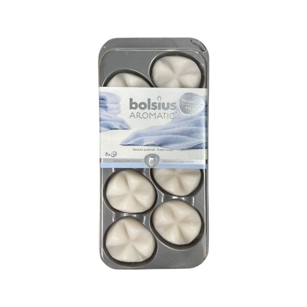 Waxmelts Aromatic Bolsius 8άδα - Fresh Linen (Τεμάχιο)