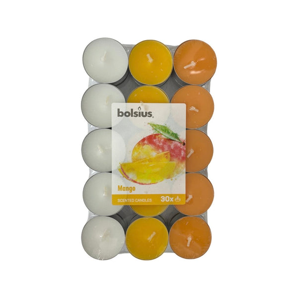 Αρωματικό Ρεσώ 4ωρών Bolsius 30άδα -Mango (Τεμάχιο)