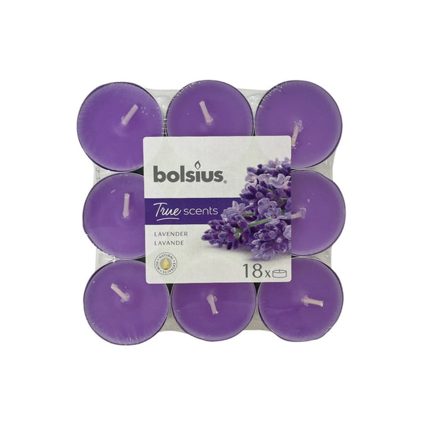 Αρωματικό Ρεσώ 4ωρών Bolsius True Scents 18άδα - Λεβάντα (Τεμάχιο)