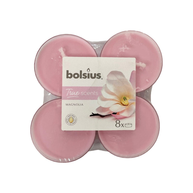 Αρωματικό Ρεσώ 8ωρών Clear Cup Bolsius True Scents 8άδα - Μανώλια (Τεμάχιο)