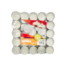 Ρεσώ 50άδα Bolsius 3.5 ωρών-Λευκό(Κιβώτιο-16τμχ)