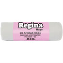 Σακούλες Regina W.C. 45x56 Λευκό-Ροζ-Σιελ 95gr