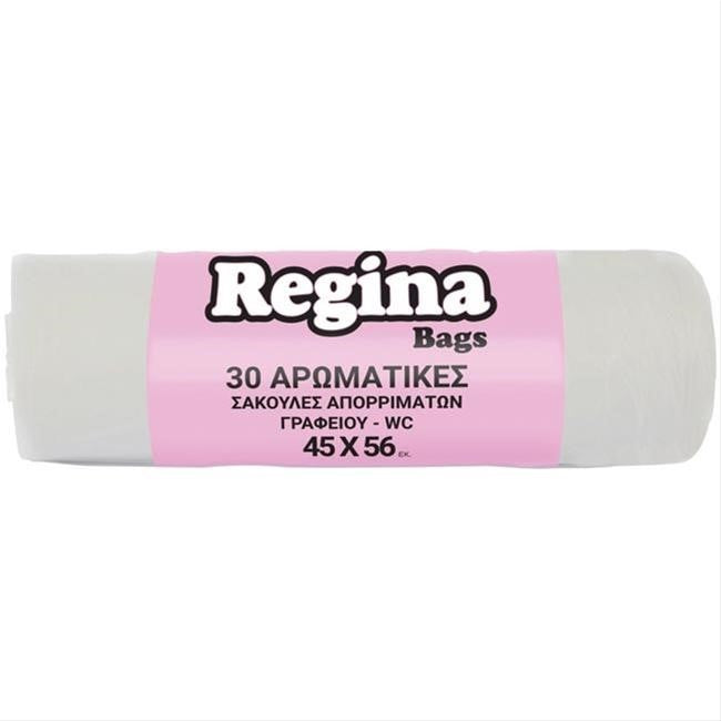 Σακούλες Regina W.C. 45x56 Λευκό-Ροζ-Σιελ 95gr