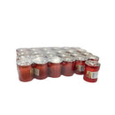 Κερί Διαρκείας 20Τ Ιταλικής Παραφίνης Ά Ποιότητας 2 Hμερών - Κόκκινο (Κιβώτιο-24τμχ)