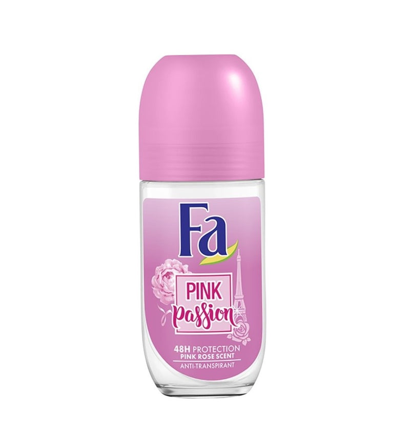 Αποσμητικό Fa Pink Passion με Άρωμα Τριαντάφυλλο  50ml