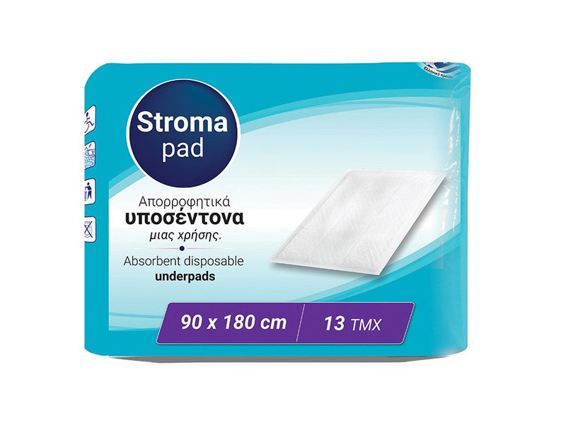 Υποσέντονα Ακράτειας Stroma Pad 90x180cm 13Τμχ